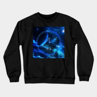 Zodiac constellation  taurus Crewneck Sweatshirt